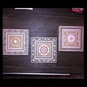 Handmade Mandala Wheels - Wall Art